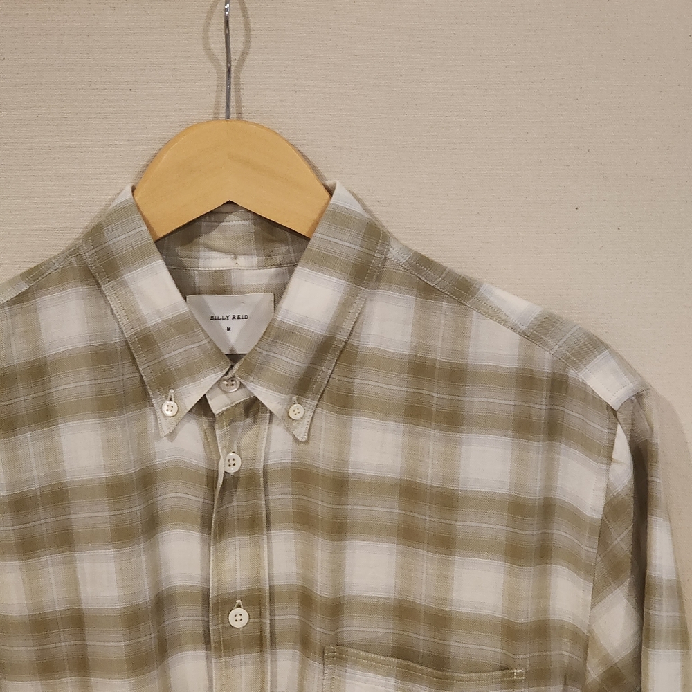 Billy Reid Short Sleeve Button Down M